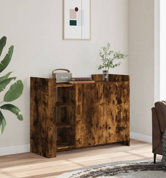 Sideboard Räuchereiche 100x35x75 cm Holzwerkstoff