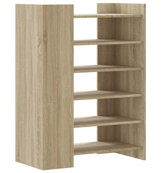 Schuhschrank Sonoma-Eiche 74,5x37,5x100 cm Holzwerkstoff