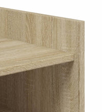 Schuhschrank Sonoma-Eiche 74,5x37,5x100 cm Holzwerkstoff