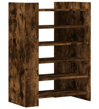 Schuhschrank Räuchereiche 74,5x37,5x100 cm Holzwerkstoff