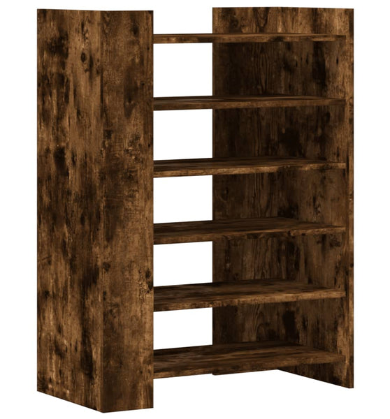 Schuhschrank Räuchereiche 74,5x37,5x100 cm Holzwerkstoff