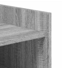 Schuhschrank Grau Sonoma 74,5x37,5x100 cm Holzwerkstoff