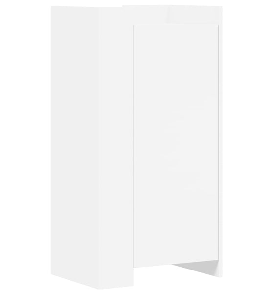 Schuhschrank Weiß 52x37,5x100 cm Holzwerkstoff