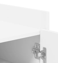 Schuhschrank Weiß 52x37,5x100 cm Holzwerkstoff