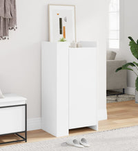 Schuhschrank Weiß 52x37,5x100 cm Holzwerkstoff