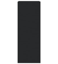 Schuhschrank Schwarz 52x37,5x100 cm Holzwerkstoff