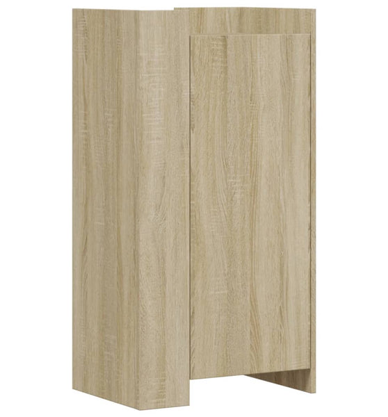 Schuhschrank Sonoma-Eiche 52x37,5x100 cm Holzwerkstoff