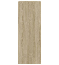 Schuhschrank Sonoma-Eiche 52x37,5x100 cm Holzwerkstoff