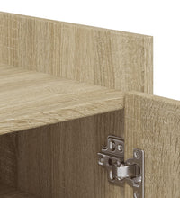 Schuhschrank Sonoma-Eiche 52x37,5x100 cm Holzwerkstoff