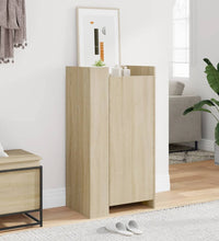 Schuhschrank Sonoma-Eiche 52x37,5x100 cm Holzwerkstoff