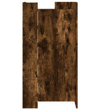 Schuhschrank Räuchereiche 52x37,5x100 cm Holzwerkstoff