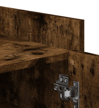 Schuhschrank Räuchereiche 52x37,5x100 cm Holzwerkstoff