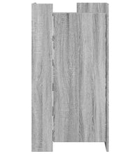 Schuhschrank Grau Sonoma 52x37,5x100 cm Holzwerkstoff