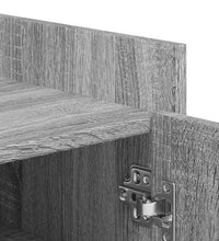 Schuhschrank Grau Sonoma 52x37,5x100 cm Holzwerkstoff