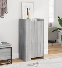 Schuhschrank Grau Sonoma 52x37,5x100 cm Holzwerkstoff