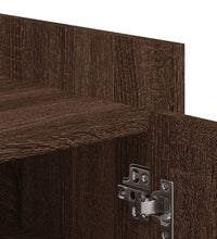 Schuhschrank Braun Eichen-Optik 52x37,5x100 cm Holzwerkstoff