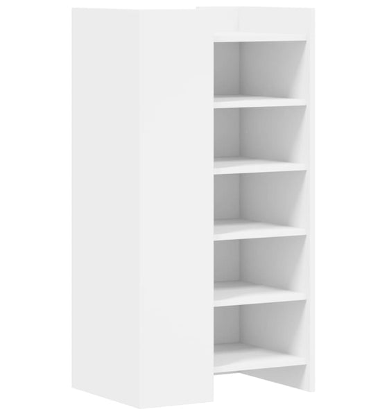 Schuhschrank Weiß 52x37,5x100 cm Holzwerkstoff