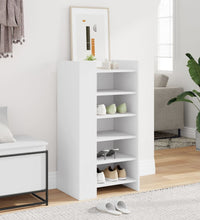 Schuhschrank Weiß 52x37,5x100 cm Holzwerkstoff