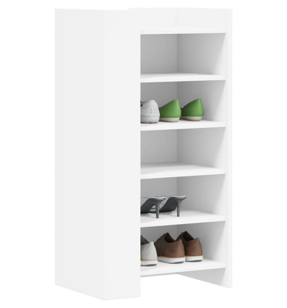 Schuhschrank Weiß 52x37,5x100 cm Holzwerkstoff