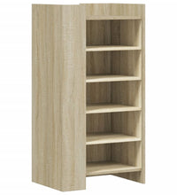 Schuhschrank Sonoma-Eiche 52x37,5x100 cm Holzwerkstoff