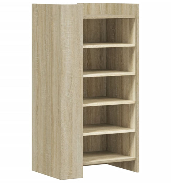 Schuhschrank Sonoma-Eiche 52x37,5x100 cm Holzwerkstoff