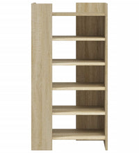 Schuhschrank Sonoma-Eiche 52x37,5x100 cm Holzwerkstoff