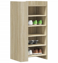 Schuhschrank Sonoma-Eiche 52x37,5x100 cm Holzwerkstoff