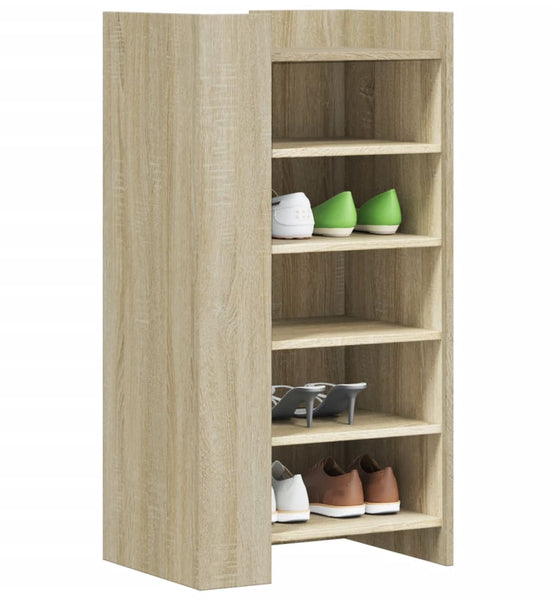 Schuhschrank Sonoma-Eiche 52x37,5x100 cm Holzwerkstoff