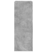 Schuhschrank Betongrau 52x37,5x100 cm Holzwerkstoff