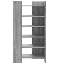 Schuhschrank Grau Sonoma 52x37,5x100 cm Holzwerkstoff