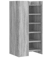 Schuhschrank Grau Sonoma 52x37,5x100 cm Holzwerkstoff