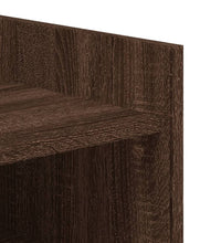 Schuhschrank Braun Eichen-Optik 52x37,5x100 cm Holzwerkstoff