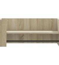 Wandregal Sonoma-Eiche 70,5x35x30,5 cm Holzwerkstoff