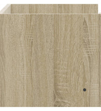 Wandregal Sonoma-Eiche 70,5x35x30,5 cm Holzwerkstoff
