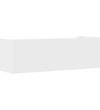 Wandregal Weiß 100x35x30,5 cm Holzwerkstoff