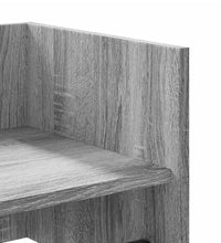 Wandregal Grau Sonoma 100x35x30,5 cm Holzwerkstoff