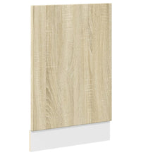 Geschirrspülerblende Sonoma-Eiche 45x3x67 cm Holzwerkstoff