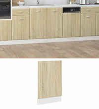Geschirrspülerblende Sonoma-Eiche 45x3x67 cm Holzwerkstoff