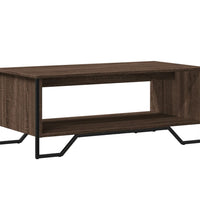 Couchtisch Braun Eichen-Optik 100x51x40 cm Holzwerkstoff