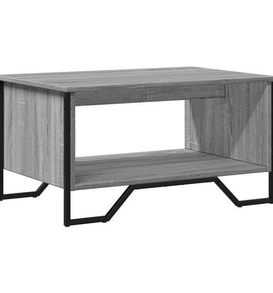 Couchtisch Grau Sonoma 75x51x40 cm Holzwerkstoff