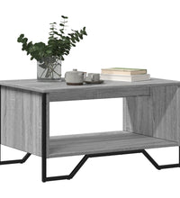 Couchtisch Grau Sonoma 75x51x40 cm Holzwerkstoff