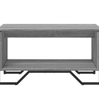 Couchtisch Grau Sonoma 75x51x40 cm Holzwerkstoff