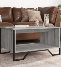 Couchtisch Grau Sonoma 75x51x40 cm Holzwerkstoff