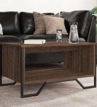 Couchtisch Braun Eichen-Optik 75x51x40 cm Holzwerkstoff