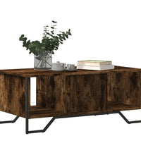 Couchtisch Räuchereiche 100x51x40 cm Holzwerkstoff