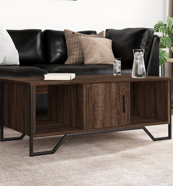 Couchtisch Braun Eichen-Optik 100x51x40 cm Holzwerkstoff