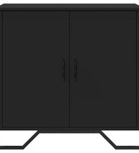 Sideboard Schwarz 78x35,5x74,5 cm Holzwerkstoff