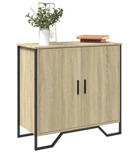 Sideboard Sonoma-Eiche 78x35,5x74,5 cm Holzwerkstoff