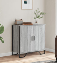 Sideboard Grau Sonoma 78x35,5x74,5 cm Holzwerkstoff