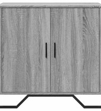 Sideboard Grau Sonoma 78x35,5x74,5 cm Holzwerkstoff